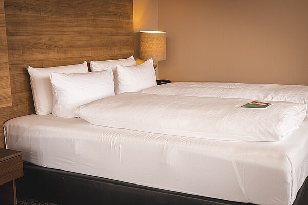 Komfortabeles Bett