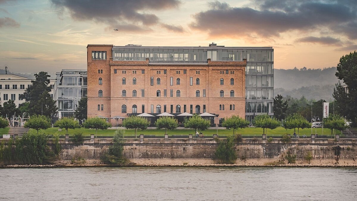 Blick auf die Rohmuehle in Bonn