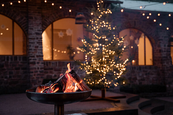 Weihnachten im Innenhof