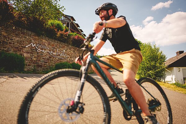 Sportangebot im Hotel - Fahrradfahren