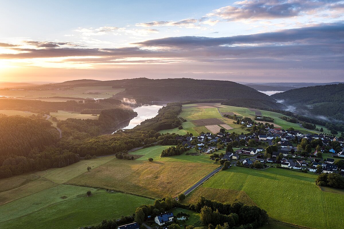 Landschaft von Langweiler