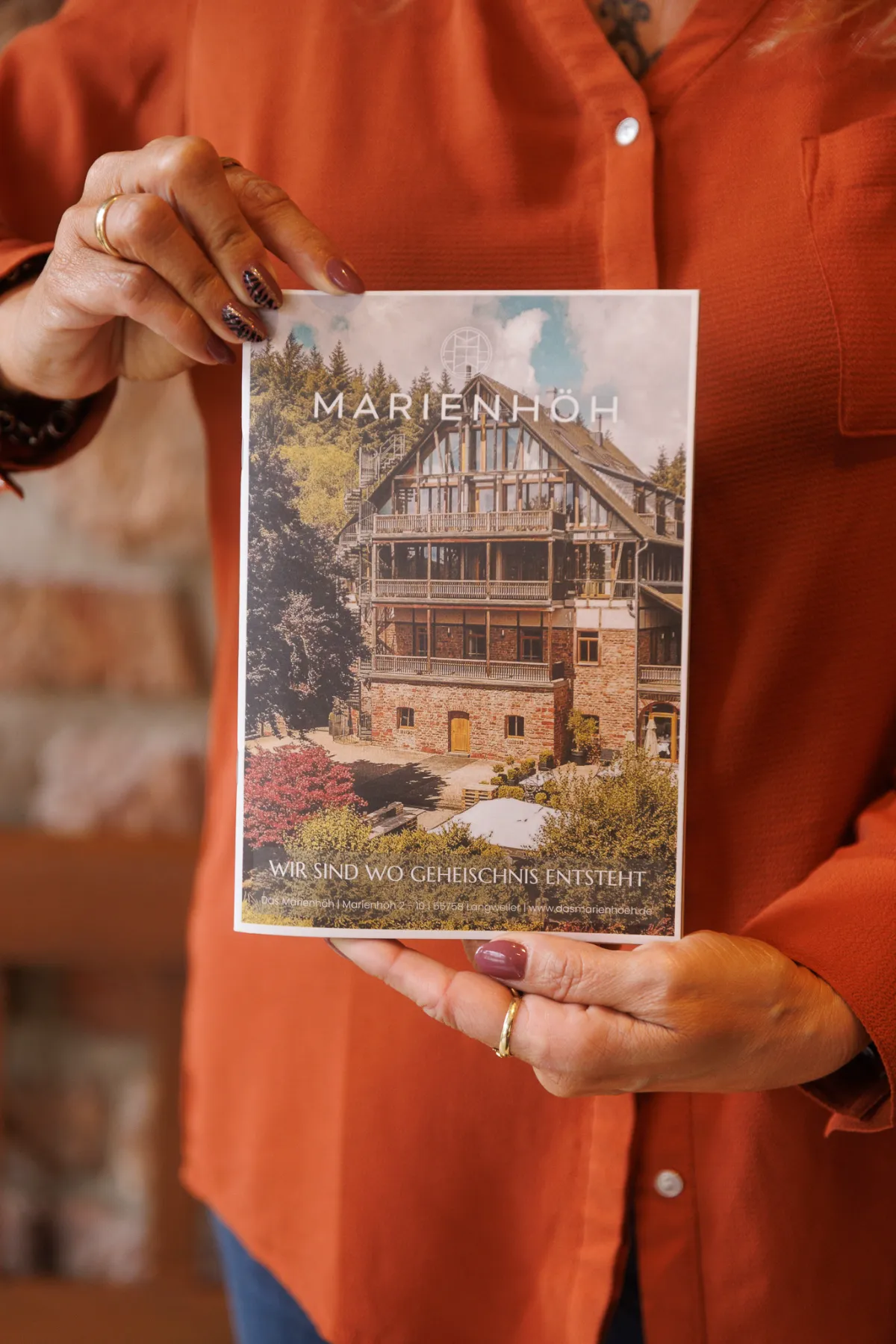 Hausbroschüre des Marienhöh