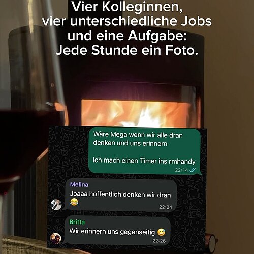 Vier Marienhöh Kolleginnen. Vier unterschiedliche Jobs. Eine Mission: Jede Stunde ein Foto machen. 📸

Samantha, Britta...